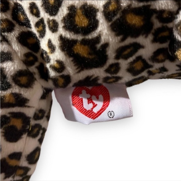 Vintage 1996 Ty Pillow Pals Collection Speckles The Leopard 13” - Picture 5 of 5